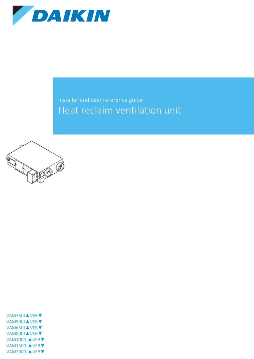 Daikin VAM350J VEB Series Product information sheet