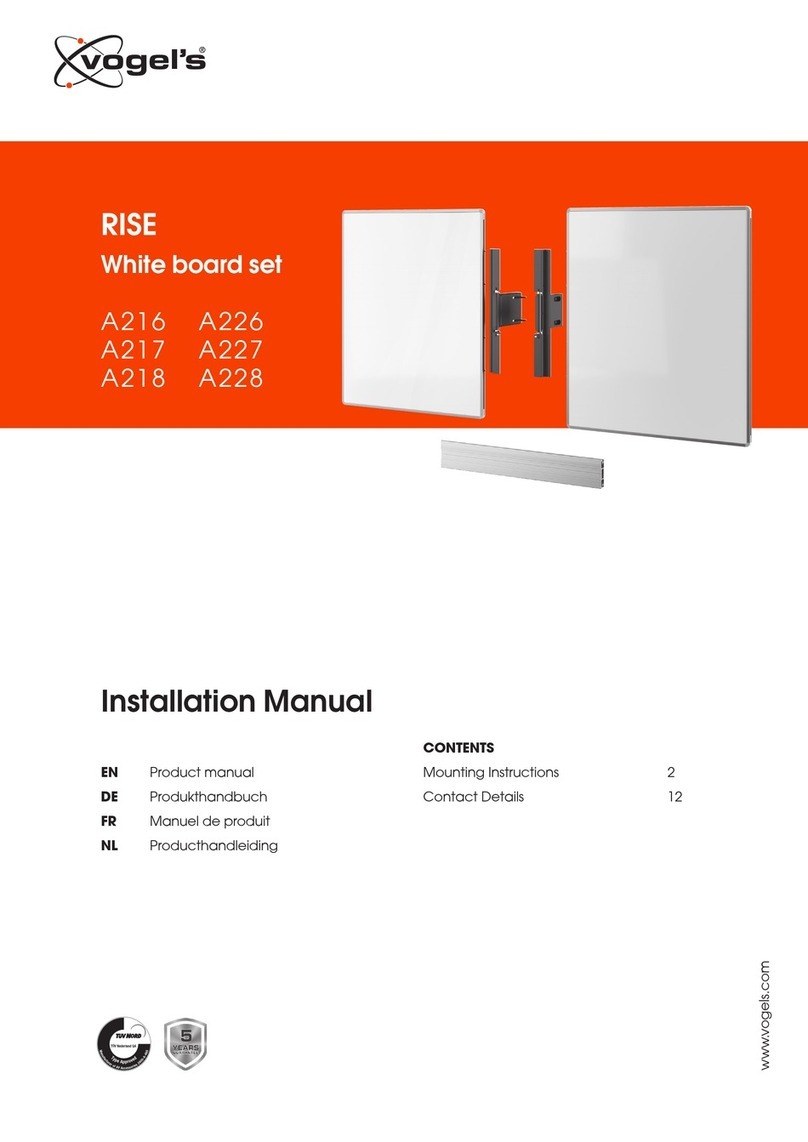 VOGELS RISE A216 installation manual
