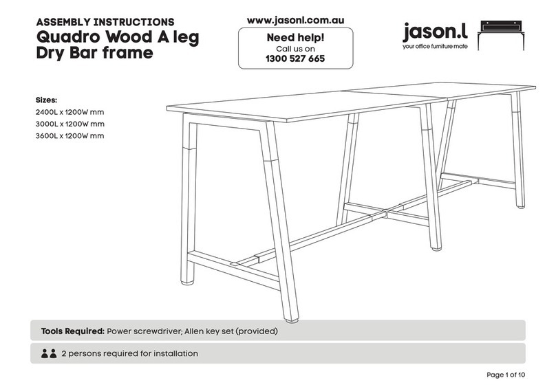 Jason.L Quadro Wood A leg User manual
