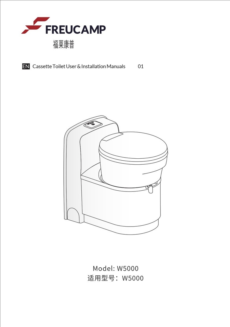 FREUCAMP W5000 User & installation manual