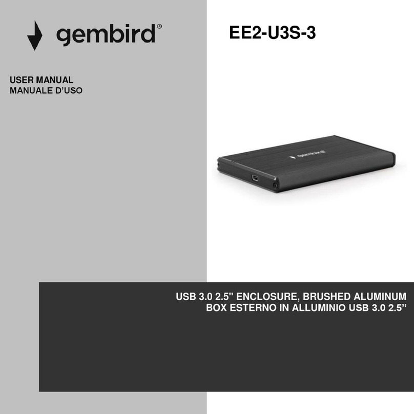 Gembird EE2-U3S-3 user manual