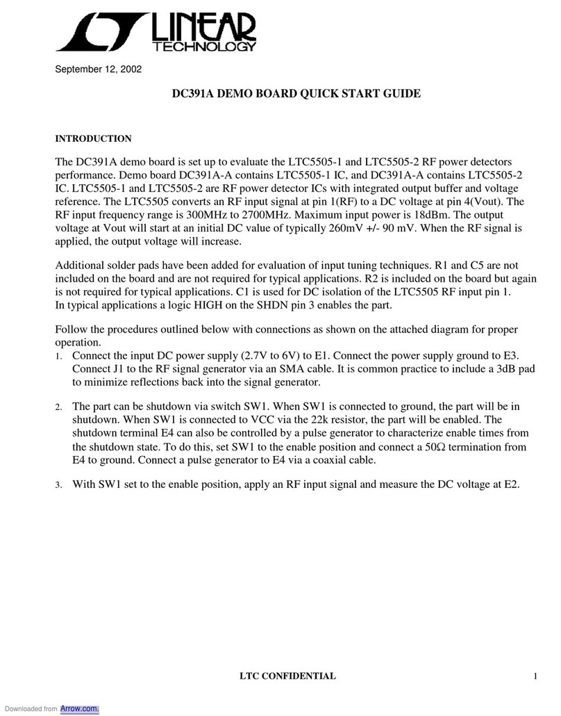 Linear Technology DC391A User manual