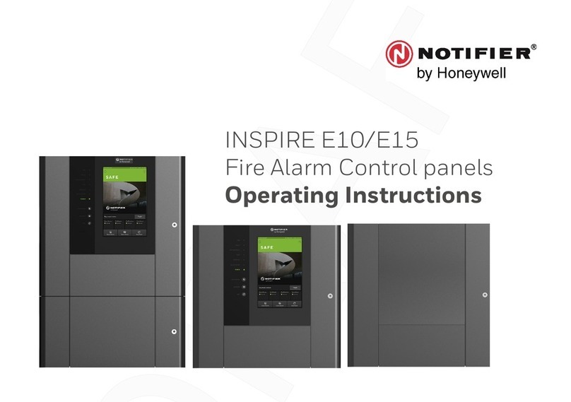 Honeywell NOTIFIER INSPIRE E10 User manual Honeywell NOTIFIER INSPIRE E10 User manual