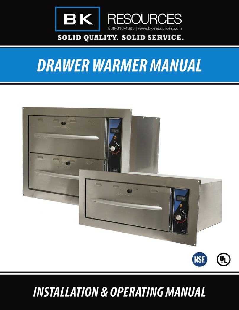 BK RESOURCES DW-2-1 Installation & operating manual