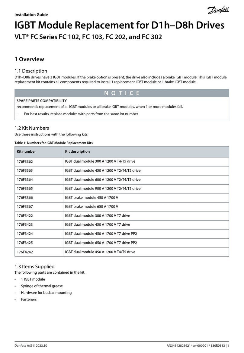 Danfoss VLT FC Series installation guide