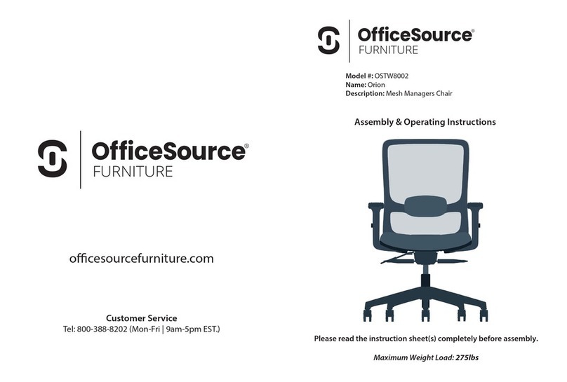 OfficeSource Orion OSTW8002 Quick reference guide