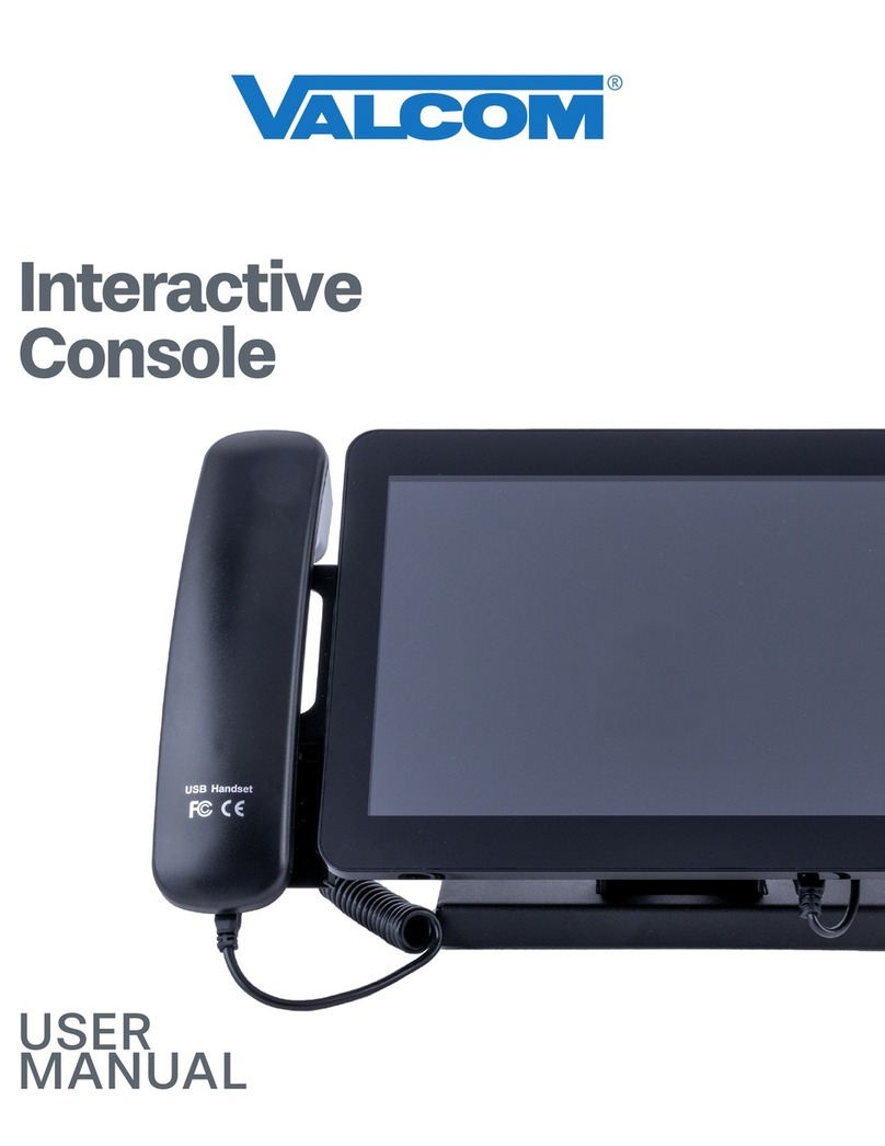 Valcom VIP-893 User manual