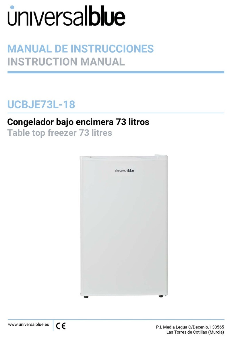 Universal Blue NEPTUNO II instruction manual