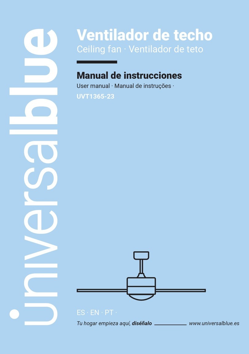 Universal Blue TUVALU 6036W User manual