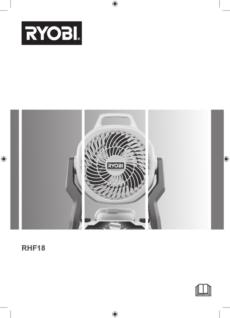 Ryobi RHF18 manual