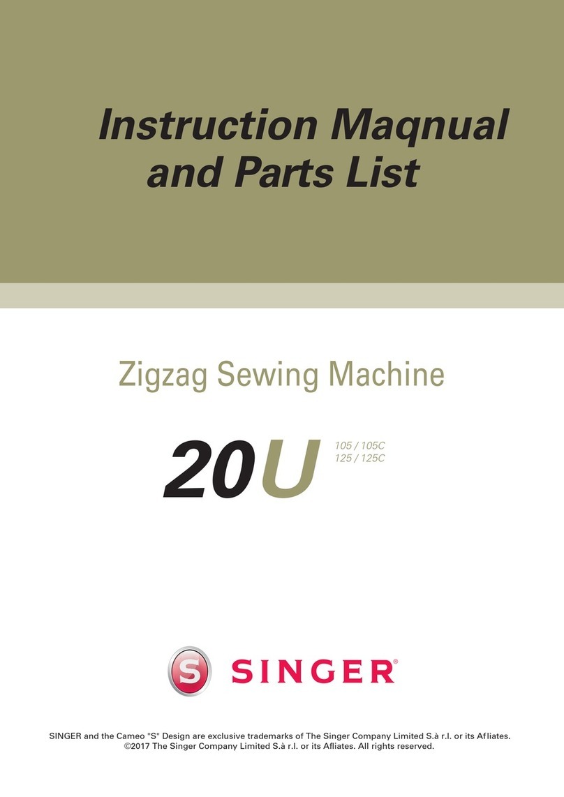 Singer 20U-105C User manual