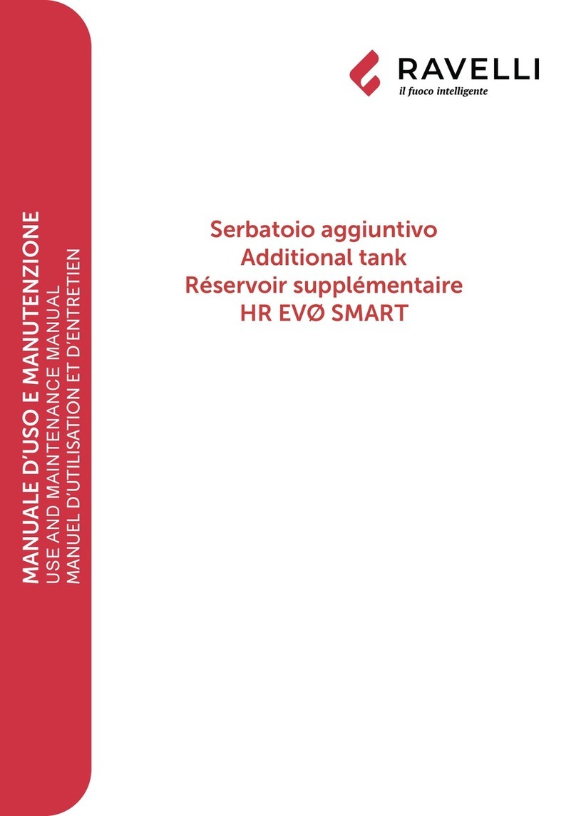 Ravelli HR EVO SMART Use and maintenance manual Ravelli HR EVO SMART Use and maintenance manual