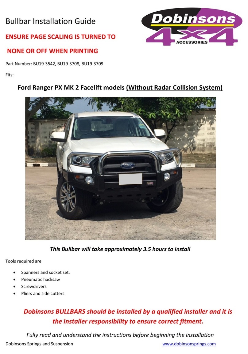 Dobinsons BU19-3542 User manual
