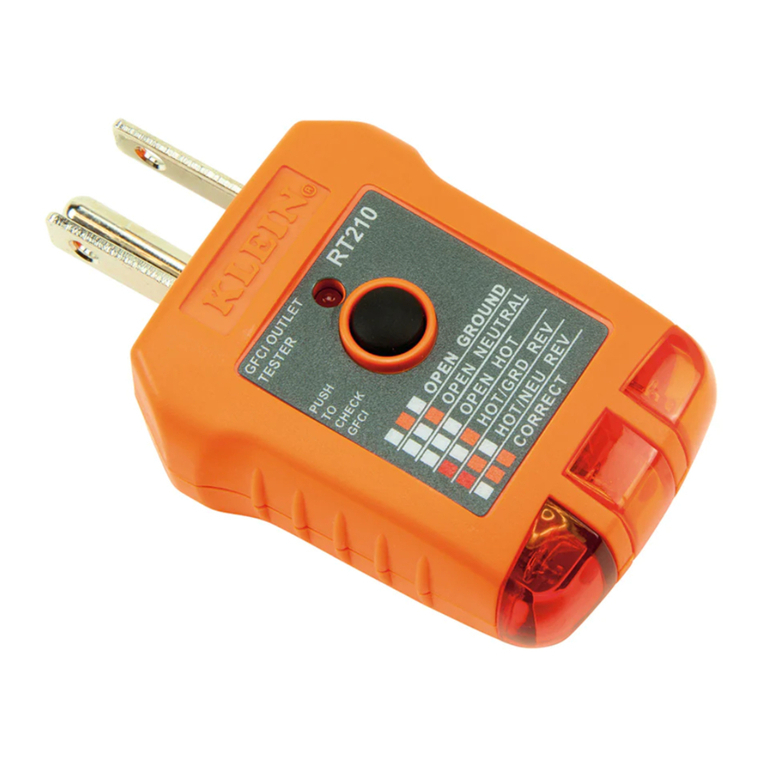 Klein Tools RT210 user manual