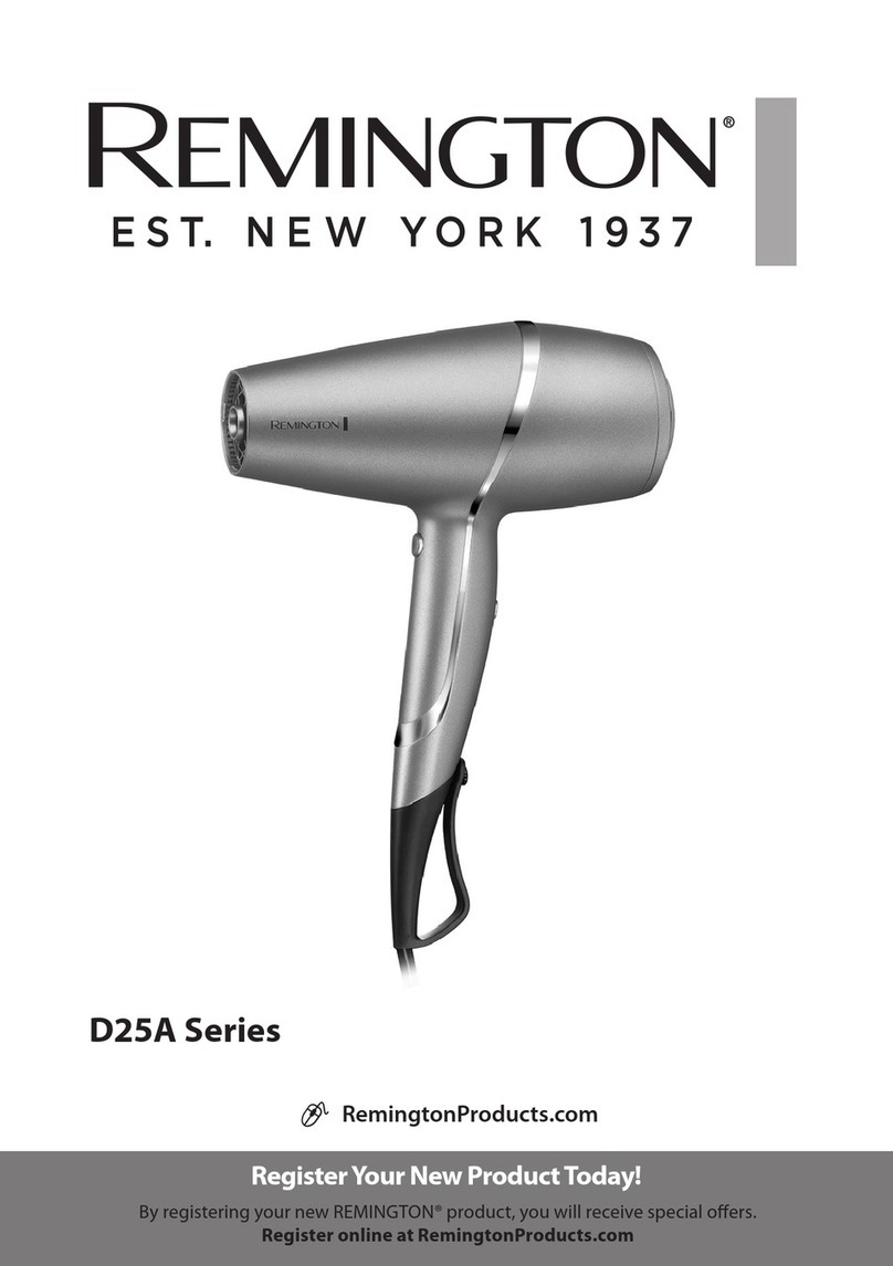 Remington D25A Series User manual
