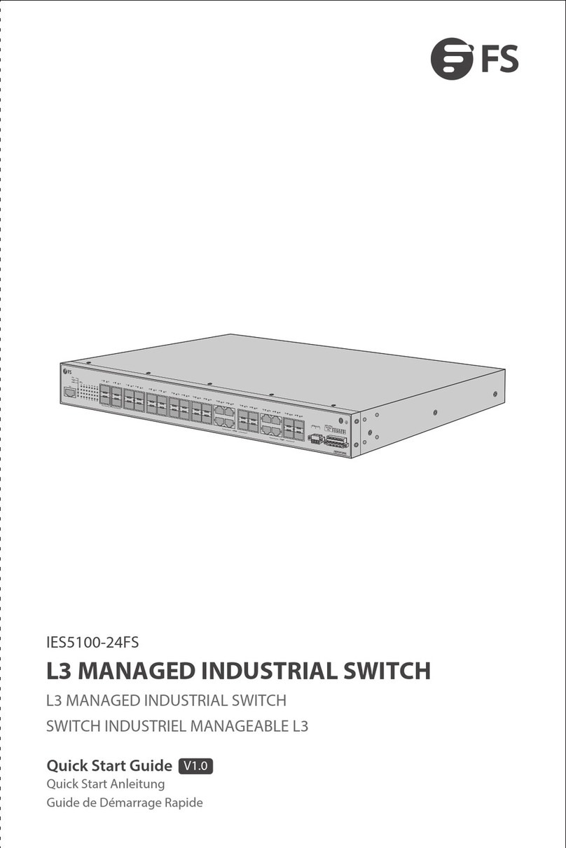 FS IES5100-24FS User manual