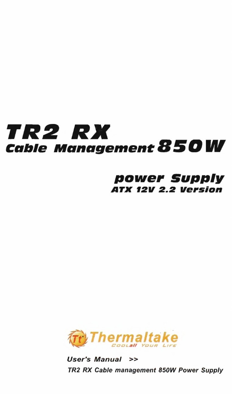 Thermaltake TR2 RX 700w manual