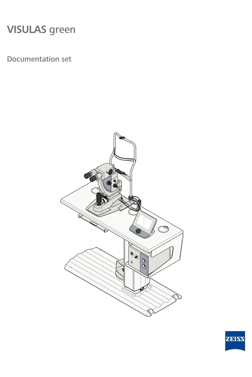 Zeiss VISULAS green User manual