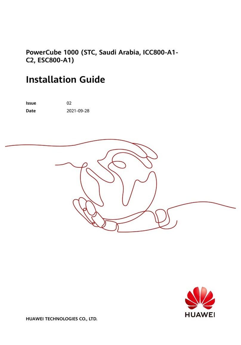 Huawei PowerCube 1000 installation guide