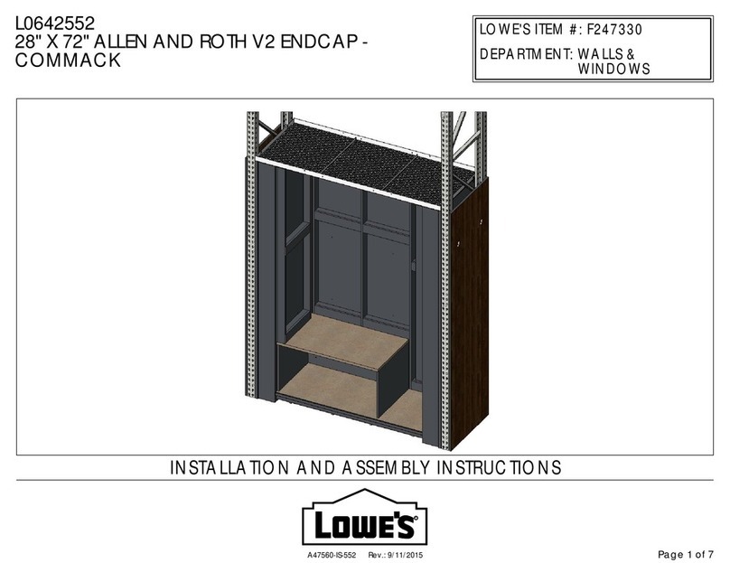 LOWE'S F247330 Guide LOWE'S F247330 Guide