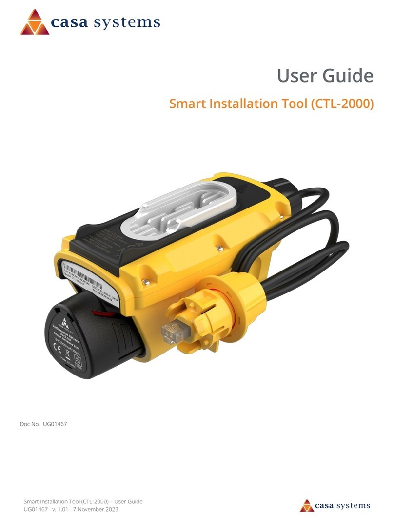 Casa Systems CTL-2000 User manual