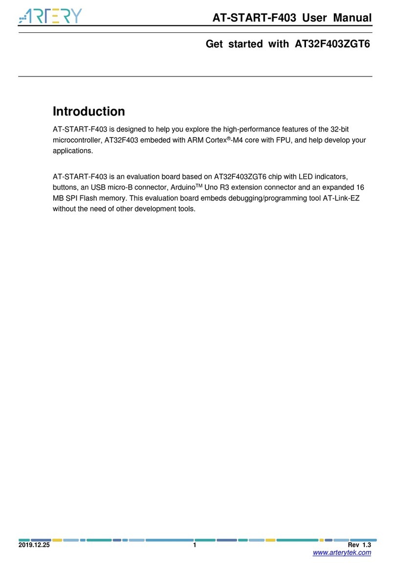 ARTERY AT-START-F403 user manual