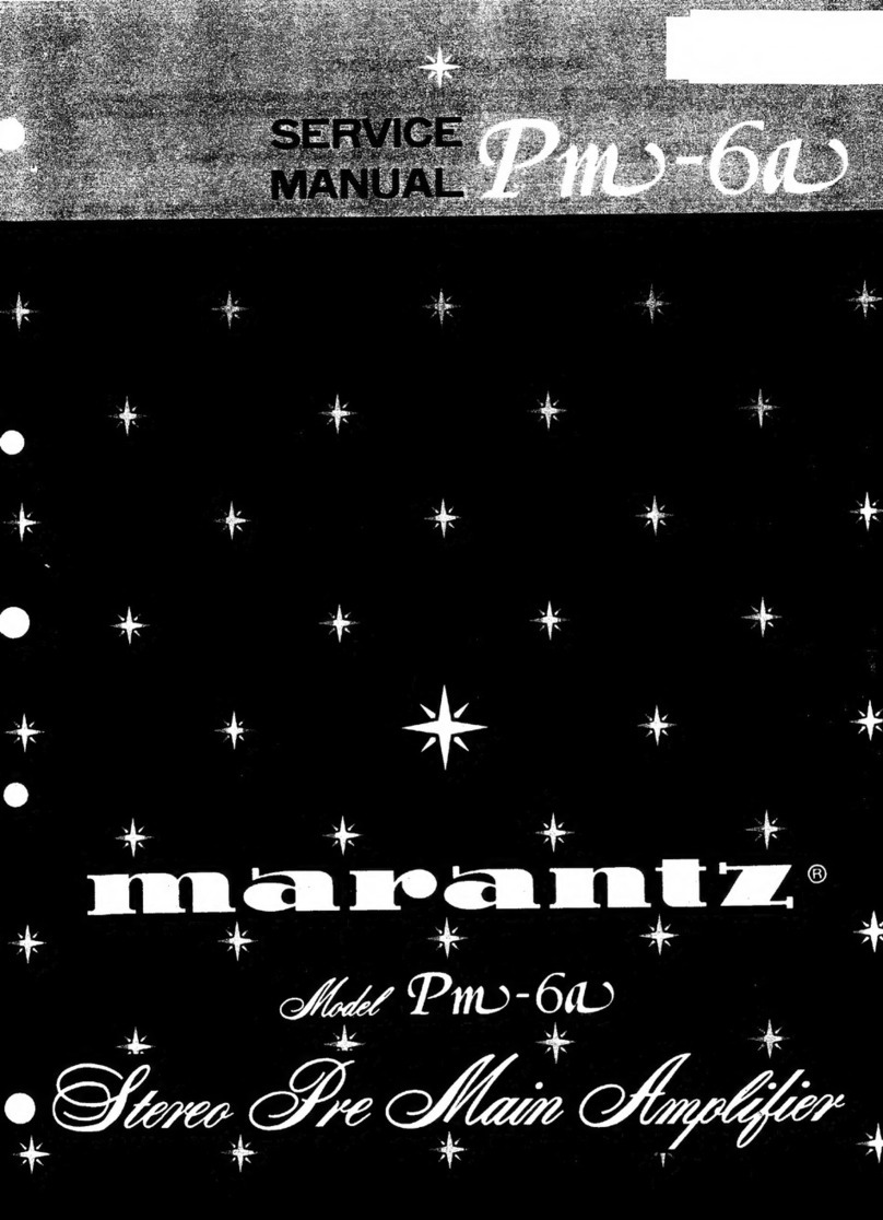 Marantz Pm-6a User manual