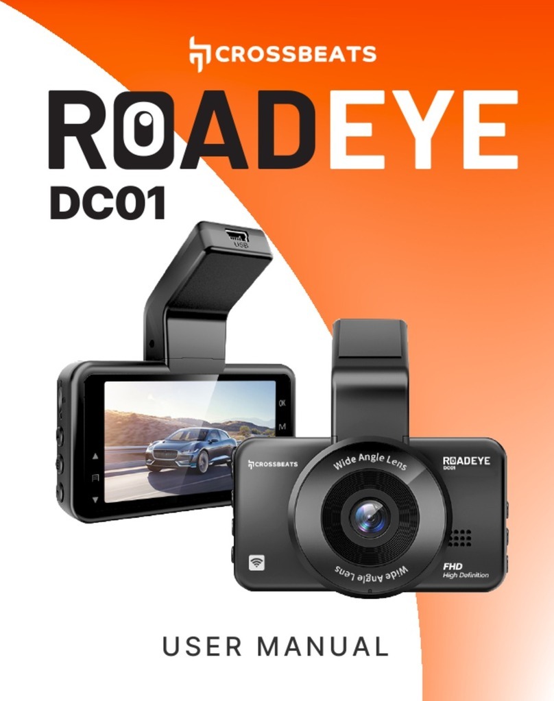Crossbeats ROAD EYE DC01 user manual