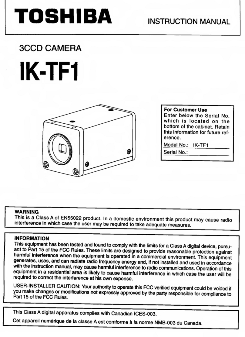Toshiba IK - TF1 User manual