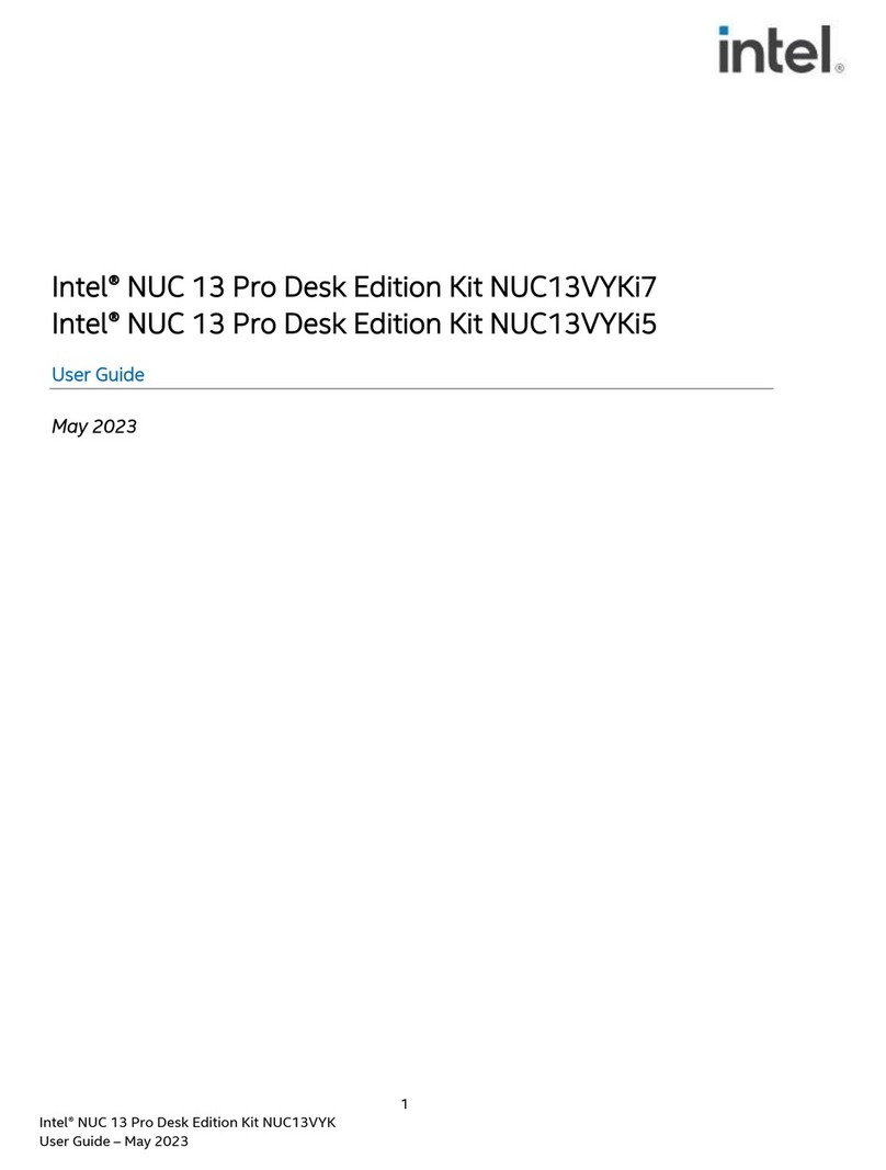 Intel NUC 13 Pro Desk Edition user guide