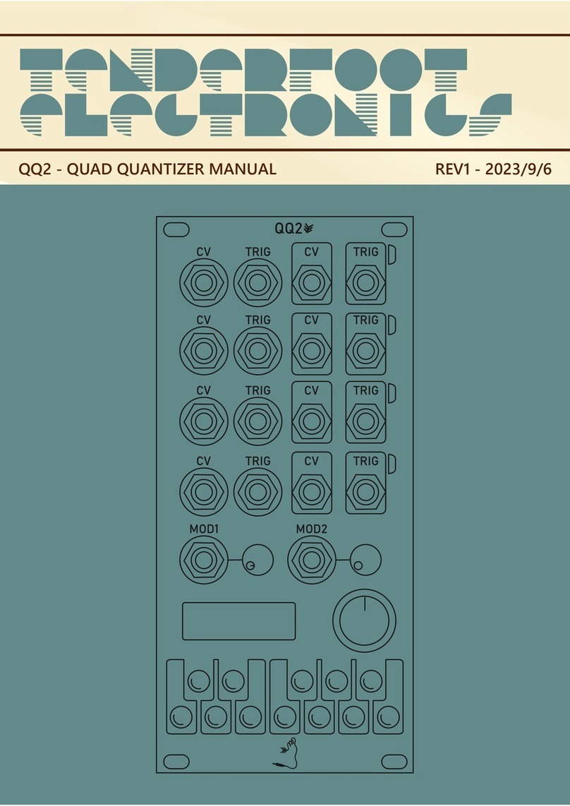 Tenderfoot Quad Quantizer 2 manual