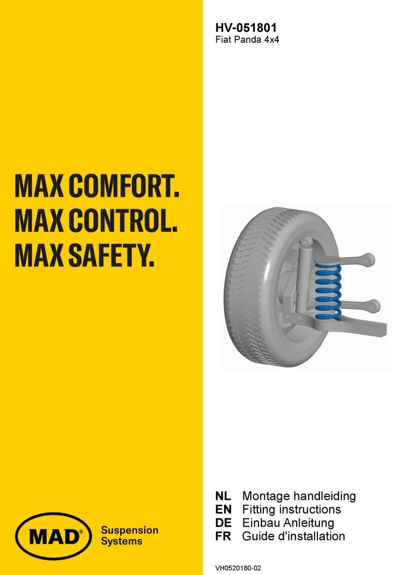 MAD HV-051801 User manual