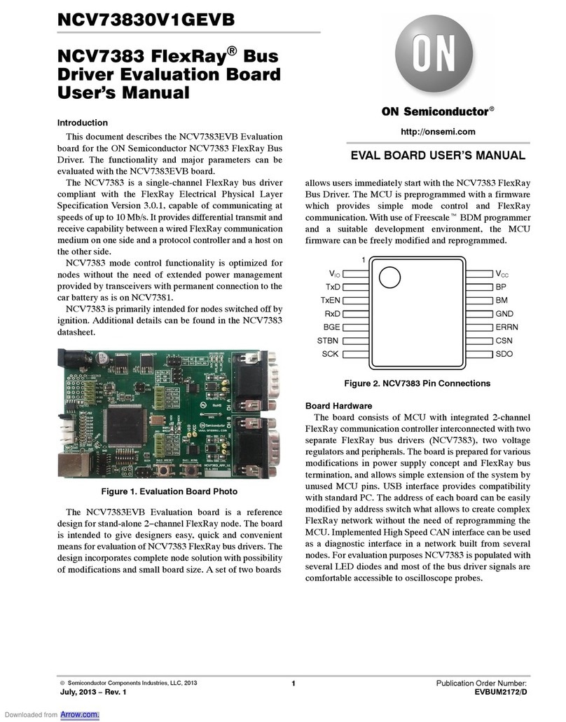 ON Semiconductor NCV73830V1GEVB User manual