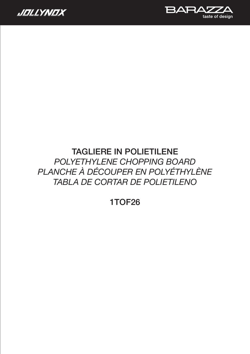 Barazza JOLLYNOX 1TOF26 manual