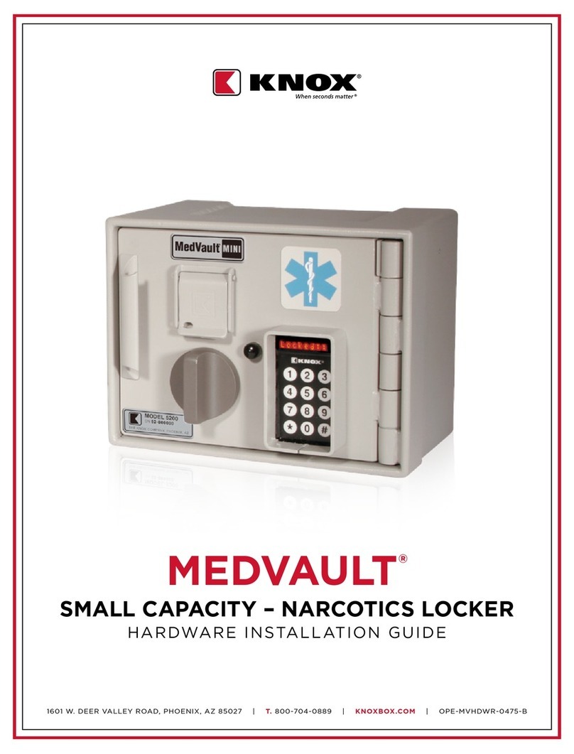 Knox MedVault Hardware installation guide