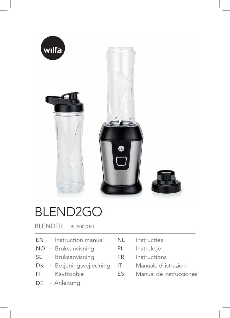 Wilfa BLEND2GO instruction manual