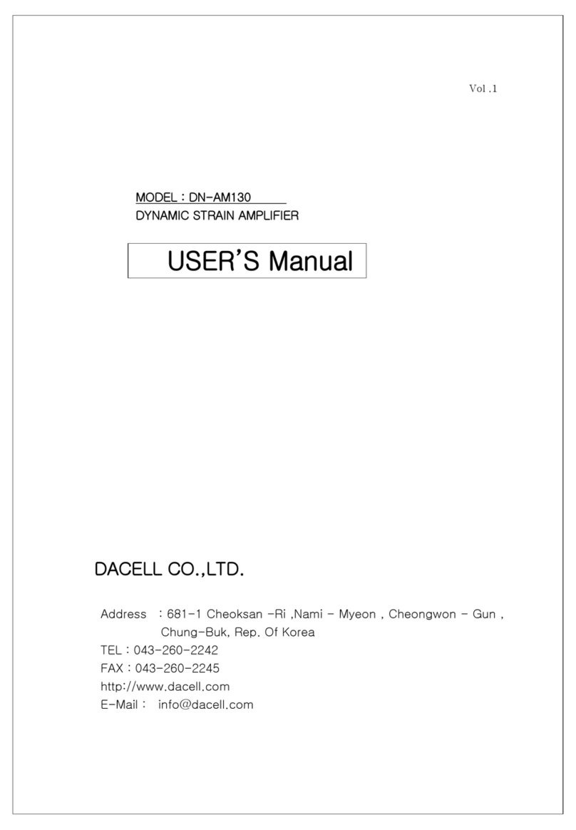 dacell DN-AM130 user manual