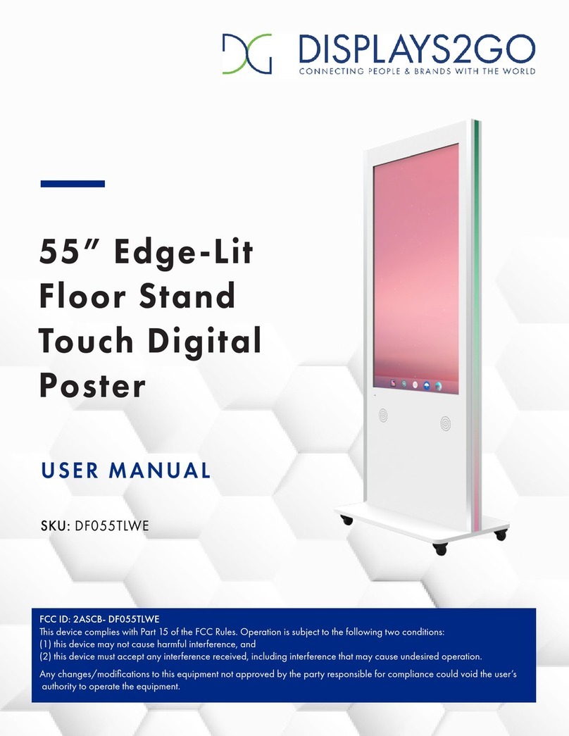 Displays2go DF055TLWE user manual