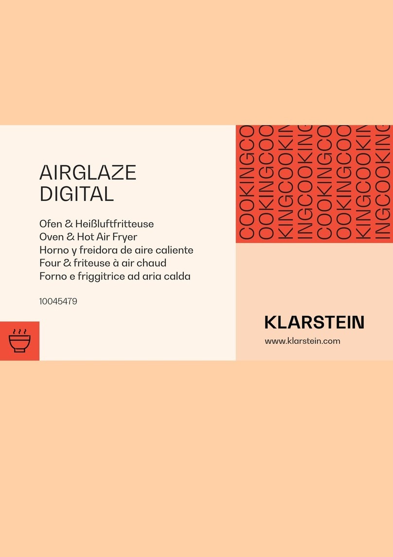 Klarstein AIRGLAZE DIGITAL User manual