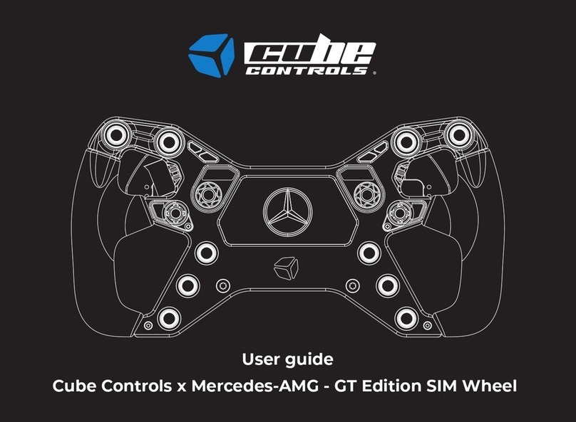 Cube Controls Mercedes-AMG - GT Edition SIM Wheel user guide