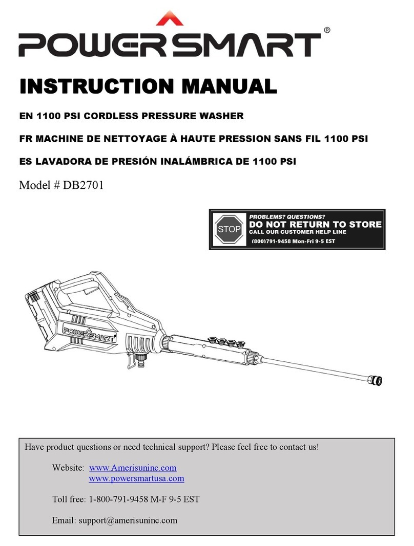 Powersmart DB2701 instruction manual