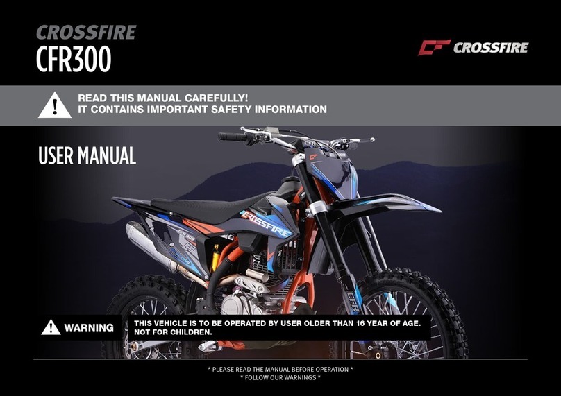 Crossfire CFR300 User manual
