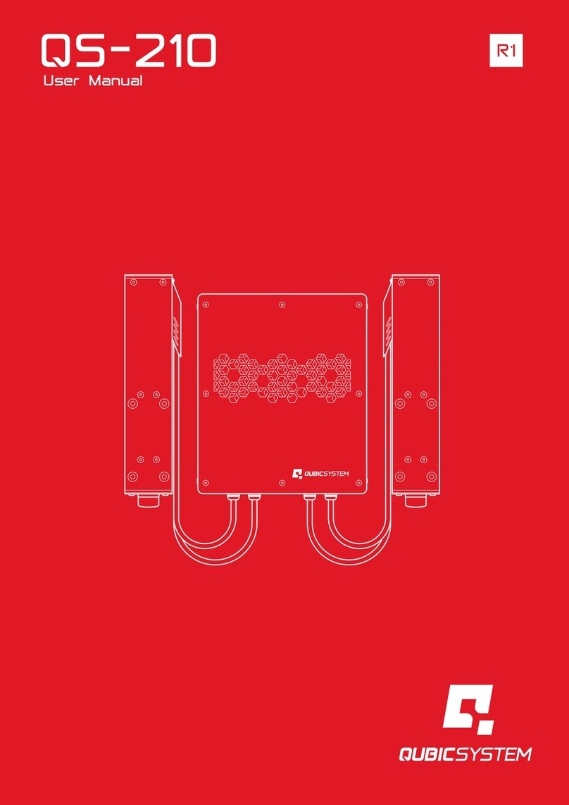 Qubic System QS-210 user manual