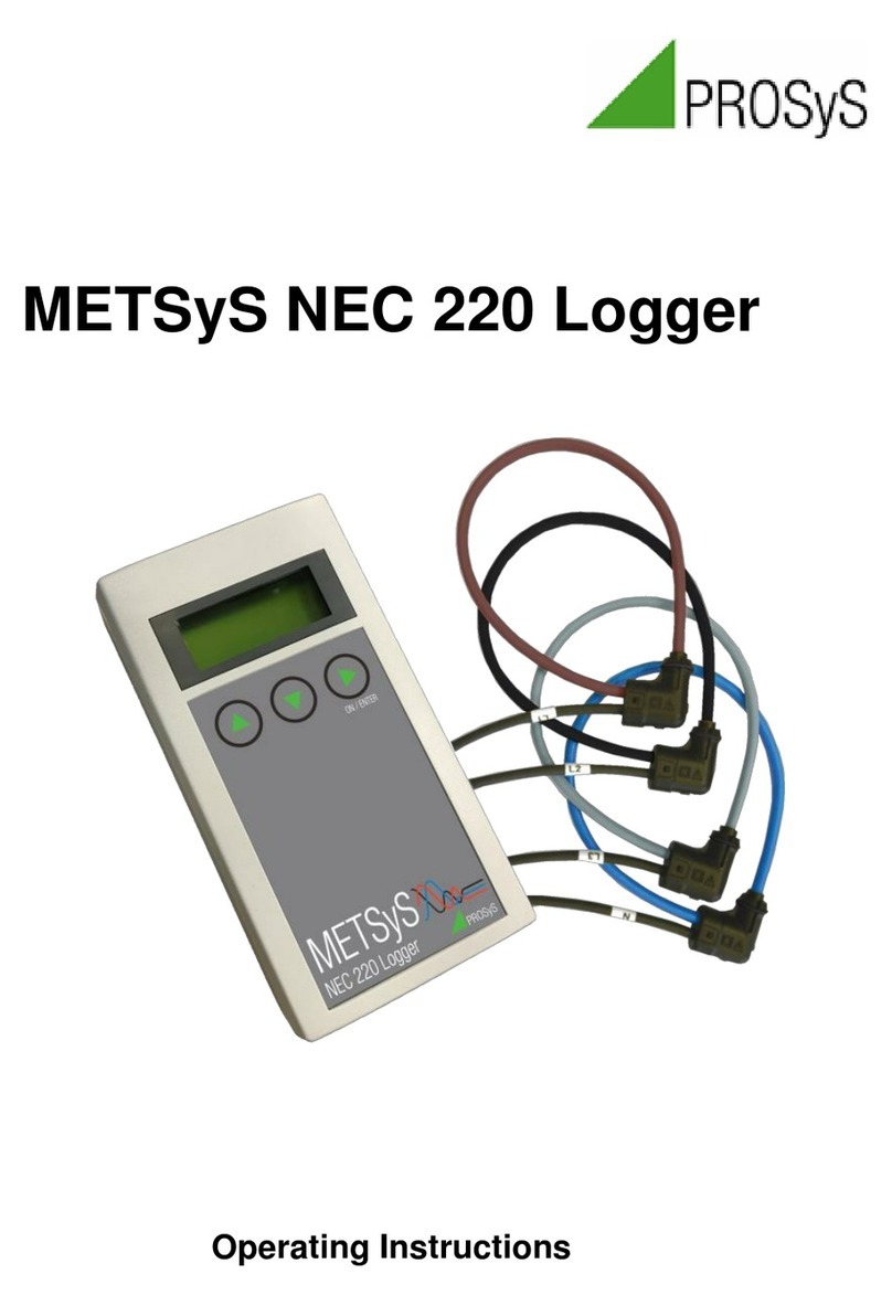 GMC-I Prosys METSyS NEC 220 operating instructions