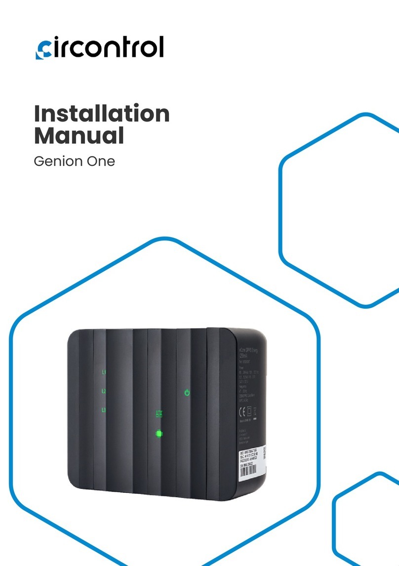 Circontrol Genion One installation manual
