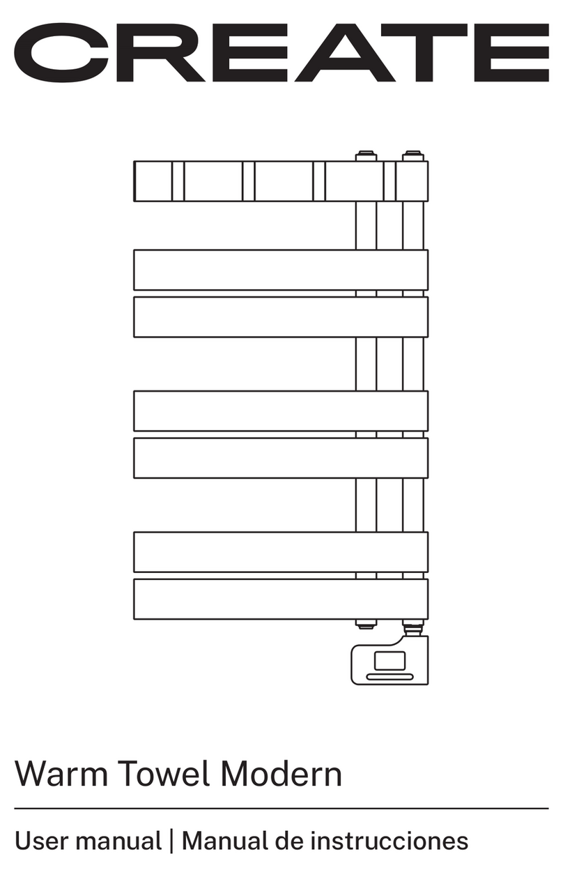Create Warm Towel Modern User manual