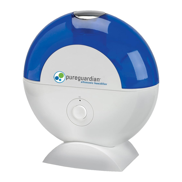 Guardian Pureguardian H1000 User manual