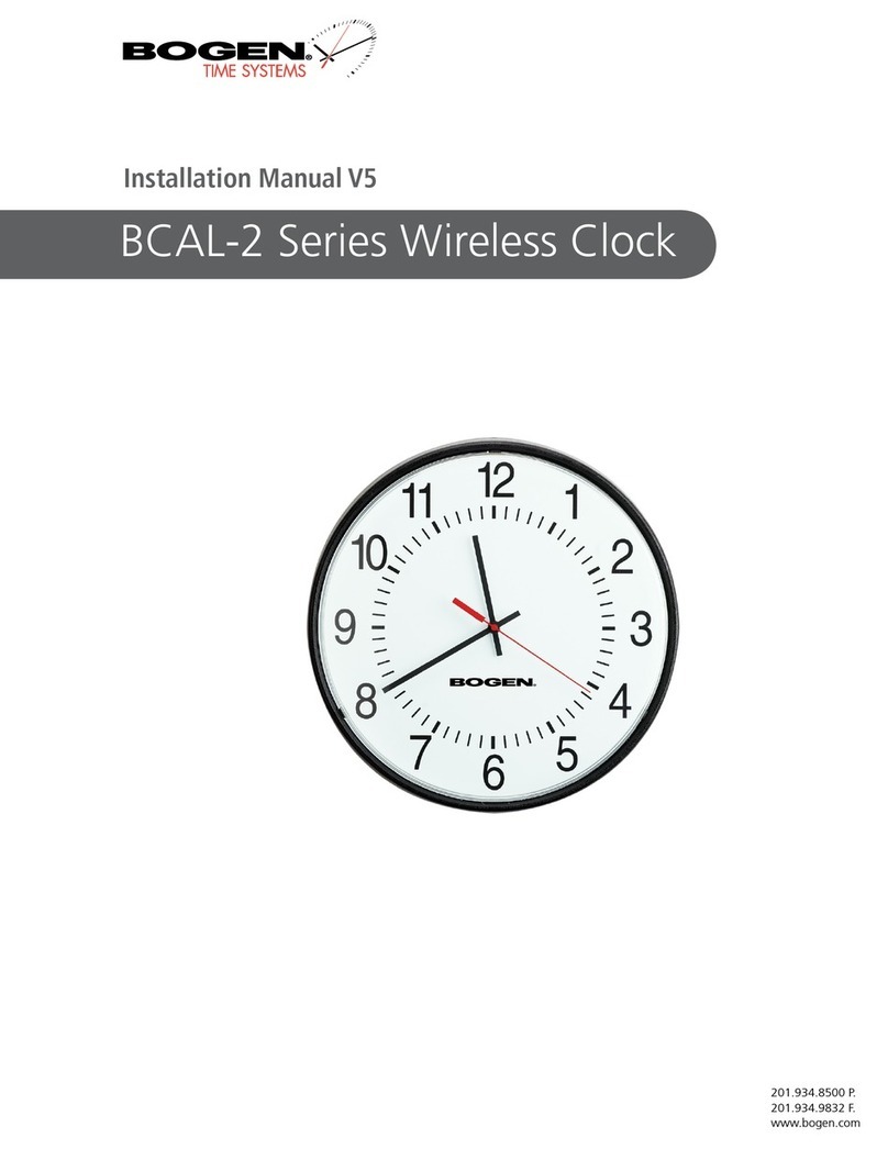Bogen BCAL-2 Series User manual