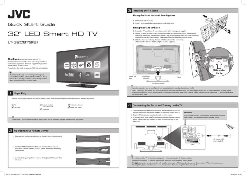 JVC LT-32C672(B) User manual