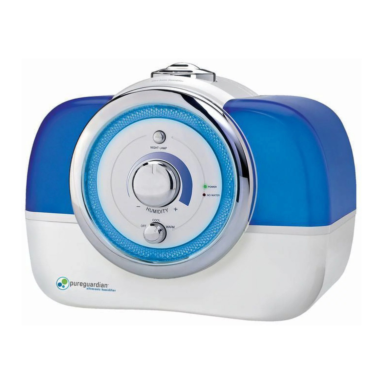 Guardian PUREGUARDIAN H4500 user manual
